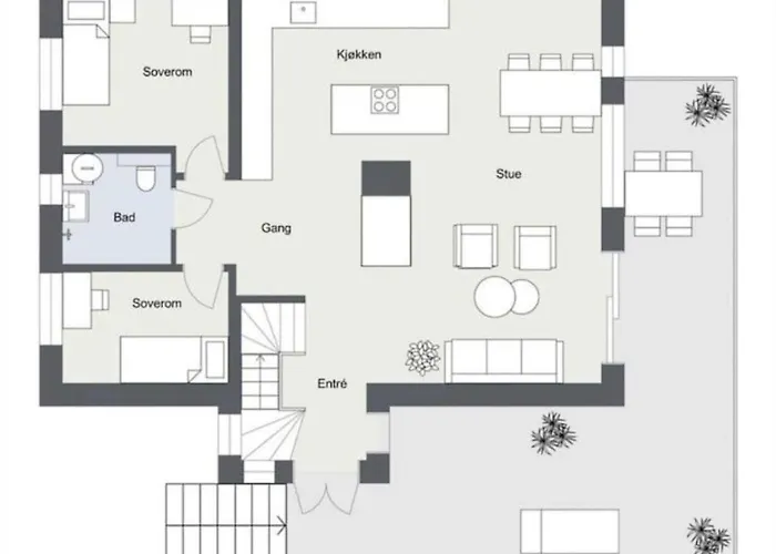 Вилла Aurora Polaris - With Outdoor Sauna - 750m From Center - Free Parking Тромсё