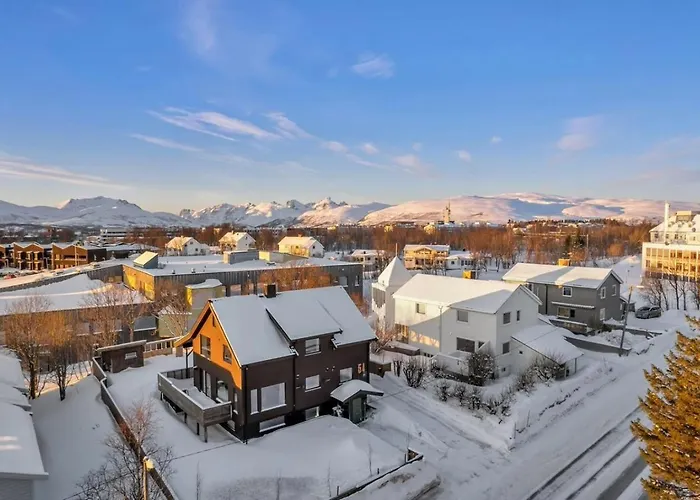 Aurora Polaris - With Outdoor Sauna - 750m From Center - Free Parking Vila *